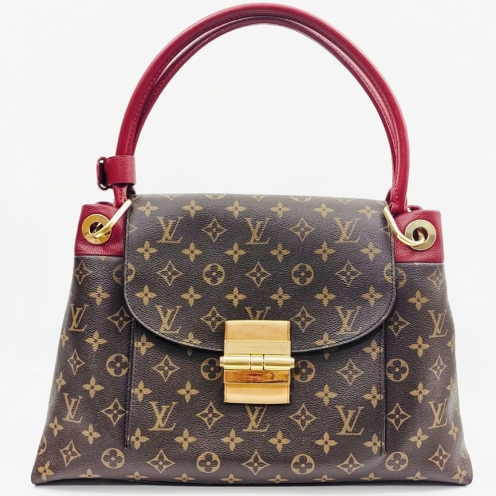 ✨️💎Authentic Louis Vuitton Olympe monogram Tote shoulder handbag
